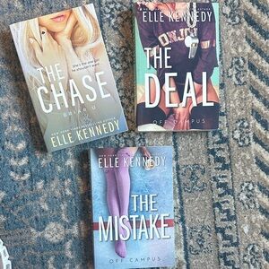 Elle Kennedy Book Set - The Chase, The Deal, The Mistake